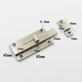 thumbnail image 5 of 2'' 3 4'' Door Latch Lock Slide Stainless Steel Door Latches 4inch, 5 of 8