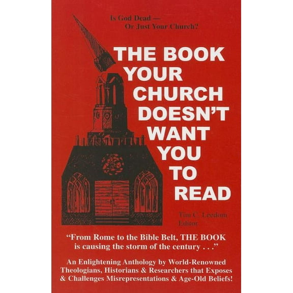 The Book Your Church Doesn't Want You to Read, (Paperback)