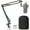 A_Black, variant on SUNMON AT2020 Shock Mount - Microphone Mounts Reduces Vibration Noise and Shockmount Improve Recording Quality for Audio Technica AT2020 AT2020USB+ AT2035 ATR2500 AT4040 Condenser Mic