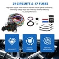thumbnail image 4 of Arnés de cableado Auto Parts Prodigy Universal 21 Circuit, 4 of 9
