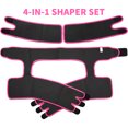 thumbnail image 6 of QRIC 4 in 1 Elastic Band Arm and Thigh Waist Trainer Set for Women,Butt Lifter High Waist Enhancer Waist Trimmer, 6 of 6