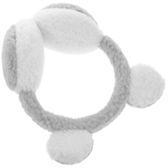 SILENRADAWN Thicken Plush Earmuff For Women Cold Weather 1Pack 8.7x6.3in