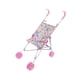thumbnail image 4 of Cochecito de bebé para muñecas, carrito de juego para niños, mini cochecito de bebé, regalo de fiesta, carrito de empuje en miniatura realista, B, 4 of 9