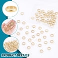 thumbnail image 5 of 60Pcs Golden Round Links Ring 202 Stainless Steel Connectors Charm Jewelry Links Rings Metal Charm Linking Rings 7mm Diameter for DIY Earring Bracelet Necklace Jewelry Making, 5 of 6