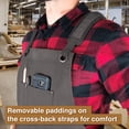thumbnail image 4 of Hudson Durable Goods - Woodworking Edition - Waxed Canvas Apron - Grey, 4 of 6
