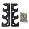thumbnail image 2 of guohui 1 Pair Wall Mounted Barbell Rack Sturdy for Home Gym Easy Installation Practical Black, 2 of 8