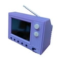 thumbnail image 5 of Mini TV Prop Mini Dollhouse TV Tiny Playable Television LED Screen ABS Material for Living Room Scenes and Collectors, 5 of 9