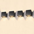 thumbnail image 1 of VUSZR LED Wall Light Black Adjustable Beam IP65 Outdoor Indoor Motion Sensor, 1 of 1