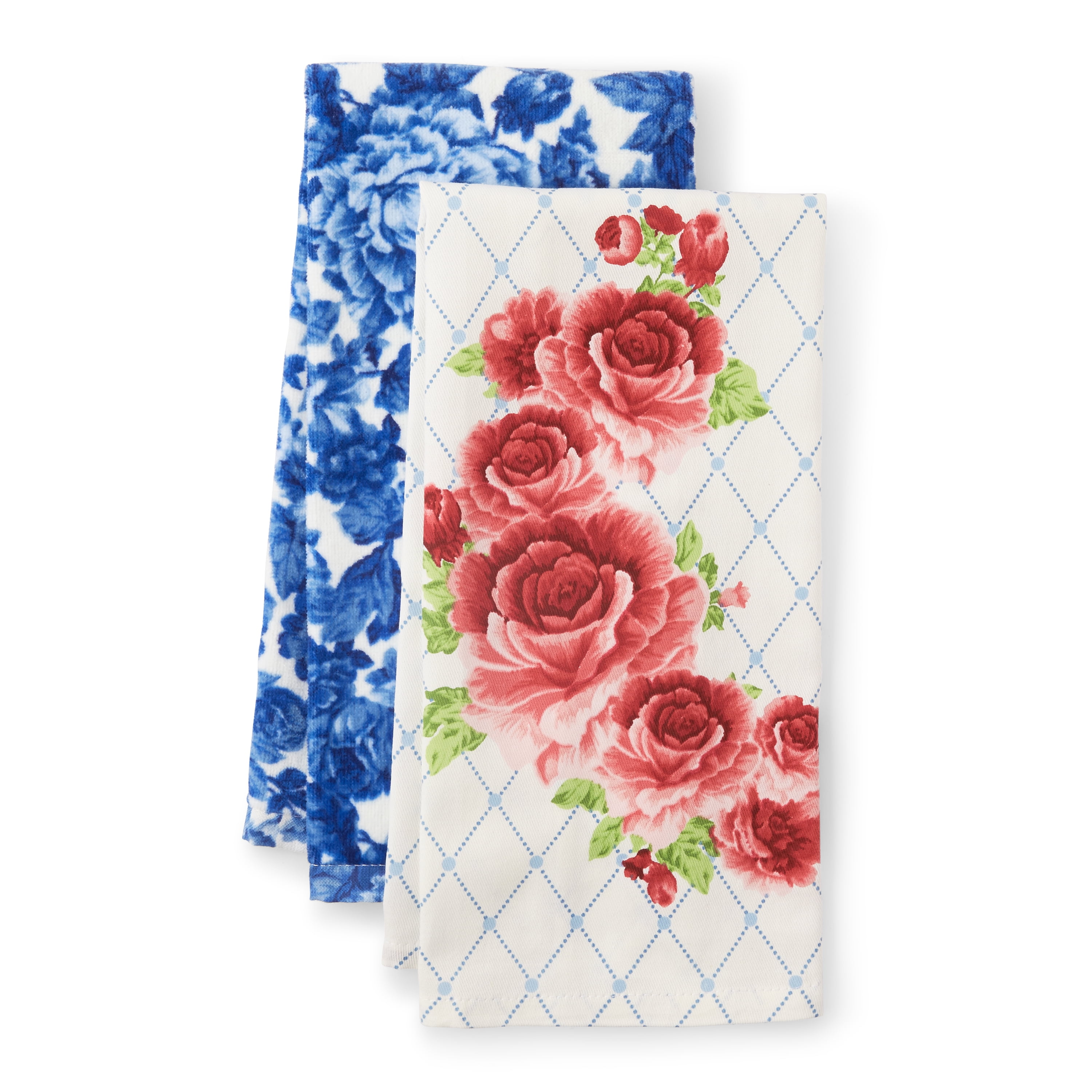 The Pioneer Woman Heritage Floral 2-Count Kitchen Towel ...