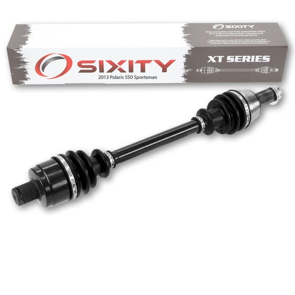 Sixity XT Rear Left Axle compatible with Polaris Sportsman 550 2013 - A13ZN5EAD K L T 4X4