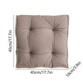 thumbnail image 3 of sruoe Seating Cushions, Seat Pads for Kitchen Chairs, Cushion Seat Pads, Chair Cushions, Square Thickened Soft Stool Cushion, Indoor Outdoor Seat Pad for Home, Dining, Office, 3 of 6