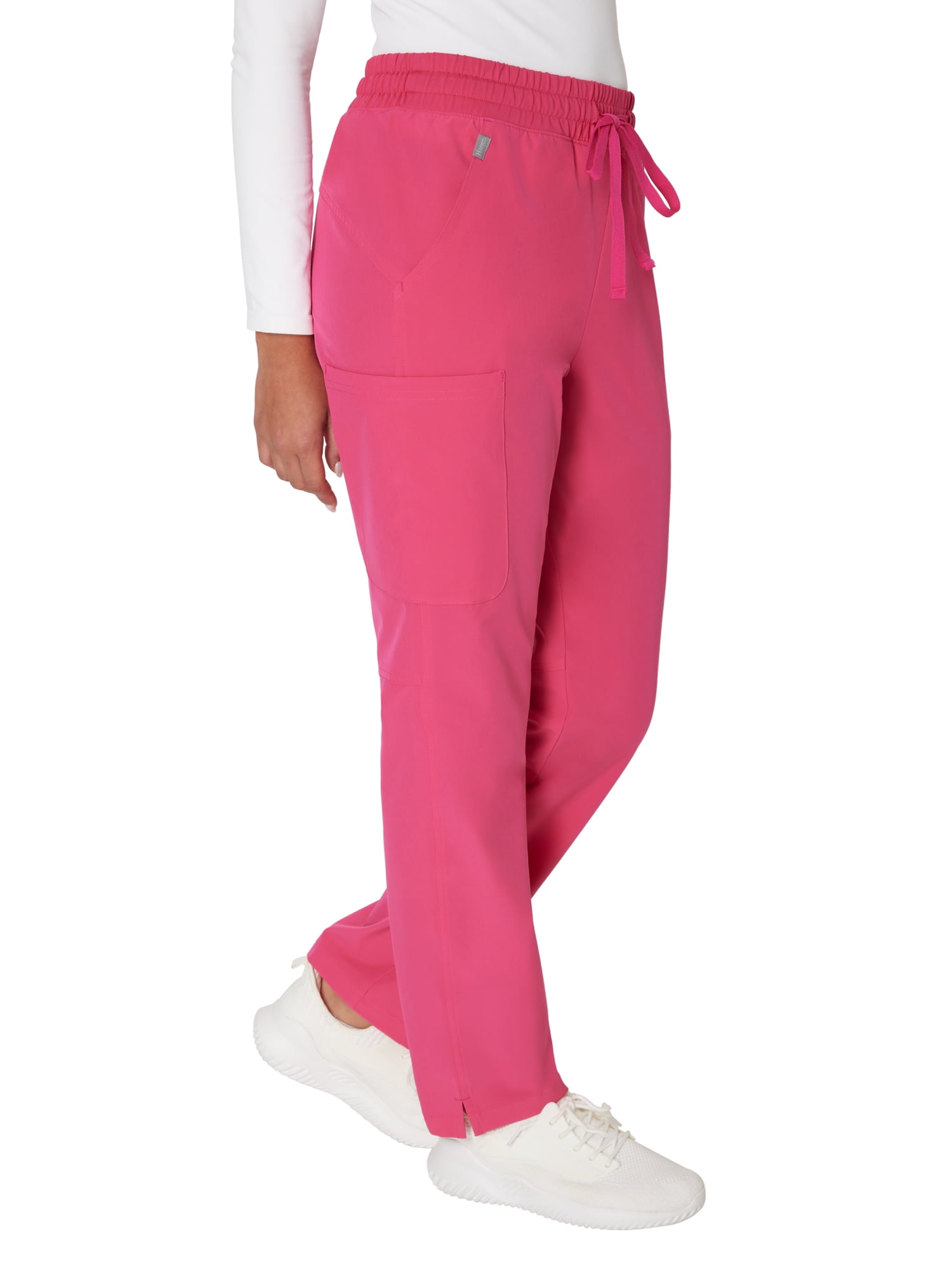 Hanes Womens Scrubs Drawstring Scrub Pants, Straight Leg, Comfort Fit, Pockets, Sizes XS-3XL