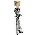thumbnail image 2 of SPOT Skinneeez Extreme Jungle Zebra Stuffing Free Plush Tug Dog Toy, 2 of 7