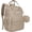 Clay, variant on Ruvalino Baby Diaper Bag Backpack, Waterptoof Large Multifunctional Travel Bag with Extra Durable Fabric and Foldable Changing Pad included, Gray