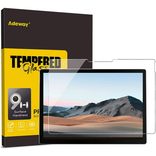 rosoft Surface Book 3 Screen Protector 13.5 Inch, Tempered Gl/High Sensitive/Easy Installation Screen