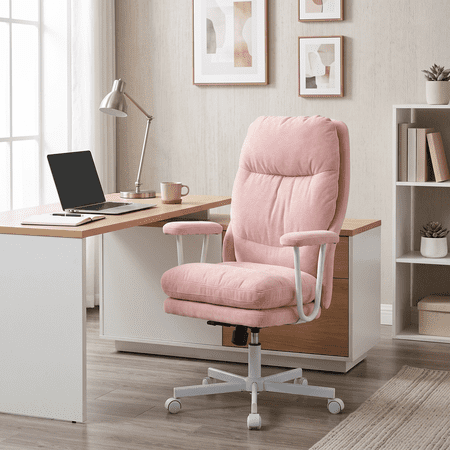 suede ergonomic office chair with product