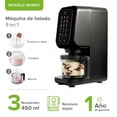 thumbnail image 3 of Máquina para hacer helados 9 programas con 3 vasos de 450ml con tapa AVERA MHM01, 3 of 9