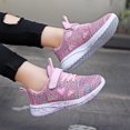 thumbnail image 6 of Xijirk Girls Flying Woven Sports Shoes Campus Leisure Light Soft Soled Shoes,Size 2, 6 of 9