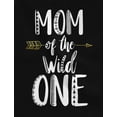 thumbnail image 5 of Wild One Kid Dad Shirts Mom Tank Top Matching Family Birthday Shirts Outfits Set Men Black Medium / Women Black Large / Kid Black 12M, 5 of 8