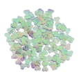 thumbnail image 1 of 100x Satin Baby Shower Appliques Pajarita Etiqueta De Corte / Artesanía / Adornos Púrpura Soledad Aplique de ducha para niña, 1 of 10