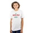 thumbnail image 3 of Christmas North Pole University Graphic T Shirt Men or Women Brisco Brands S, 3 of 6