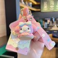 thumbnail image 2 of Sanrios Kawaii Donut Series colgante Cinnamoroll Kuromi Mymelody Kitty Cartoon Bag colgante Doll llavero, 2 of 5