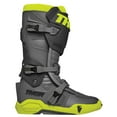 thumbnail image 2 of Thor Radial Mens MX Offroad Boots Gray/Fluo Yellow 8 USA, 2 of 4