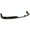 Unpainted Black (Product Image FYR, Product is Unpainted Black), variant on Ikon Motorsports Compatible with 17-23 Tesla Model 3 V Style Front Bumper Lip Spoiler Unpainted 5PC - PP