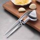 thumbnail image 1 of Xihbxyly Prensa de Ajo, de Aleación de Aluminio Resistente, Mango Ergonómico y Grueso, Diseño Multifuncional, Fácil de Triturar Ajo y Cascar Nueces, Herramienta de Cocina, Color Plateado, Tamaño 5,5, 1 of 7