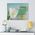 thumbnail image 3 of Scripture Walls Owe No Man Romans 13:8 Christian Home Decor Bible Art Unframed, 3 of 10