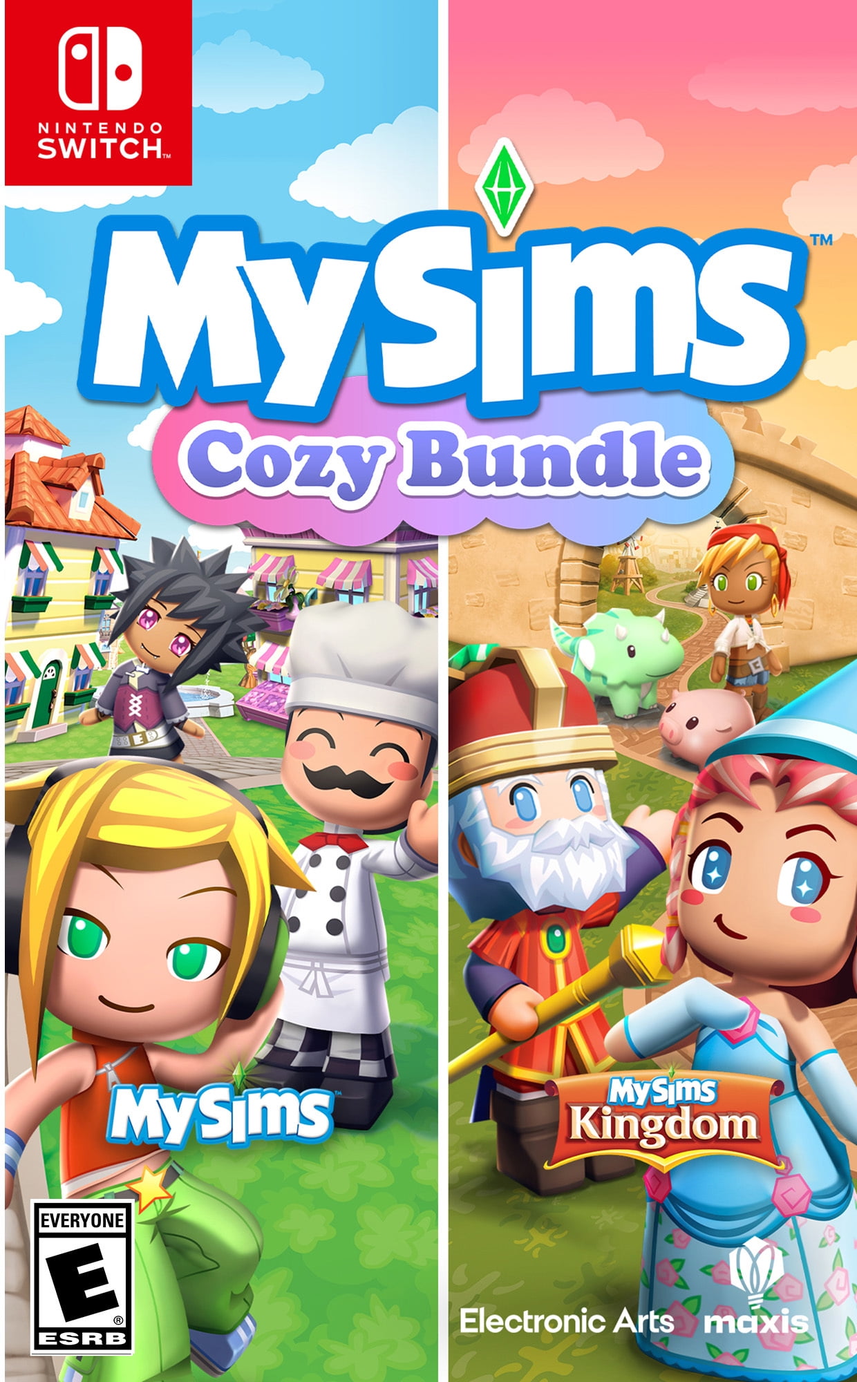 ミ*キ様 Nintendo Switch ソフト 4本セット MySims™: Cozy Bundle Nintendo Switch Edition - Nintendo Switch
