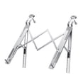 thumbnail image 1 of Adjustable Foldable Aluminum Laptop Riser, Portable Computer Holder Stand for Car Use, 1 of 8