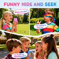 thumbnail image 4 of Video Walkie Talkies for Kids 2 Pack, HD Camera Real-Time Video Call, Long Range Rechargeable Kids Walkie Talkie Toy, Outdoor Camping Gift for Boys Girls 3-12,（Blue/Pink）, 4 of 11