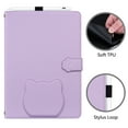 thumbnail image 6 of Allytechgroup Flip Case for iPad Air 11-inch M3/M2 (2025/2024) & iPad Pro 11 Inch 2022/2021/2020/2018/iPad Air 5th/4th Gen, Slim PU Leather Protective Cover with Auto Sleep/Wake Bumper, Purple, 6 of 8