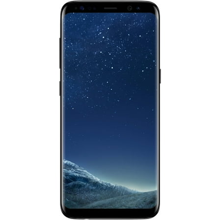 Straight Talk Samsung Galaxy S8, 64GB, Midnight Black - [Unlocked works on Straight Talk Veizon and more]