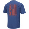 thumbnail image 3 of Men's Colosseum Royal Florida Gators OHT Military Appreciation Flag 2.0 T-Shirt, 3 of 4