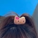 thumbnail image 5 of Anillo de pelo de Anime Sanrio Hello Kitty para niña, horquilla de la serie hawaiana limitada, accesorios para el cabello de caramelo Kawaii, regalos de juguete, nuevo, 5 of 5