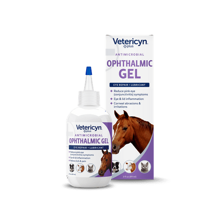 Vetericyn Plus All Animal Antimicrobial Ophthalmic Gel 3-ounce