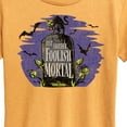 thumbnail image 3 of The Haunted Mansion  - Another Foolish Mortal  - Women's Short Sleeve Graphic T-Shirt, 3 of 6