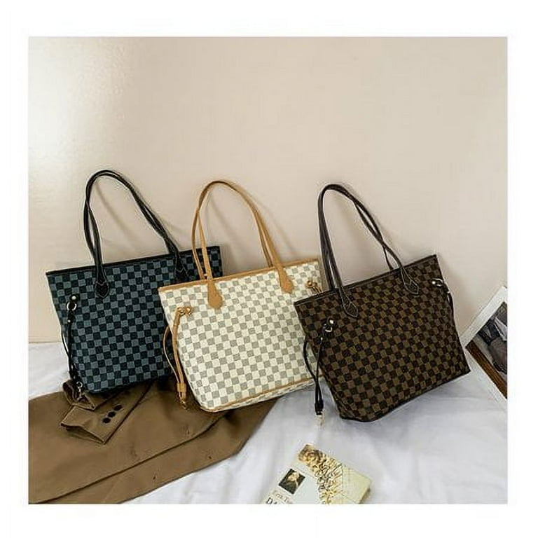 Checkered purse walmart sale
