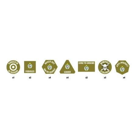 Flames of War: ANZAC (New Zealand) Token Set