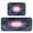 Solar Vortex, variant on 2-Piece Kitchen Rugs Set Non-Slip Mats Carpet Floor for Kitchen, Bathroom (19.7"x27.6" & 19.7"x47.2") Tie-dye Dandelions Pattern