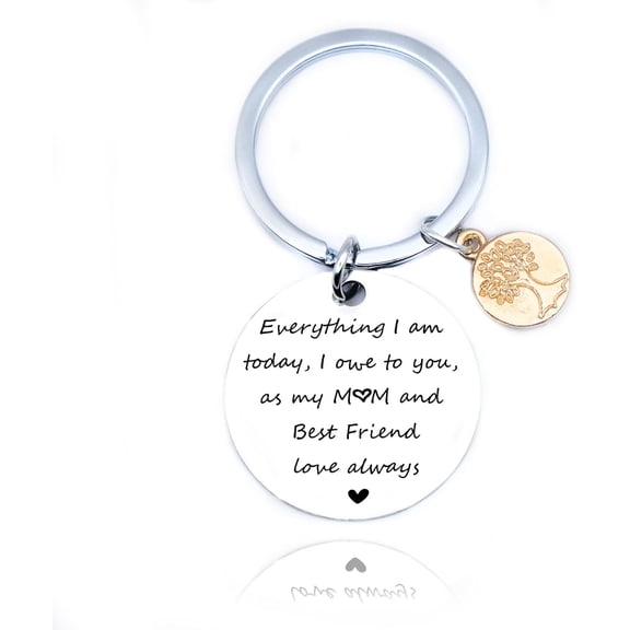 Mother's Day Gifts for Mother, Love You Gifts Mom Birthday Christmas Gift Keychain from Daughter Son Stocking Stuffers Gift for Mama Mom from Boys Girls Kids Valentine Jewelry