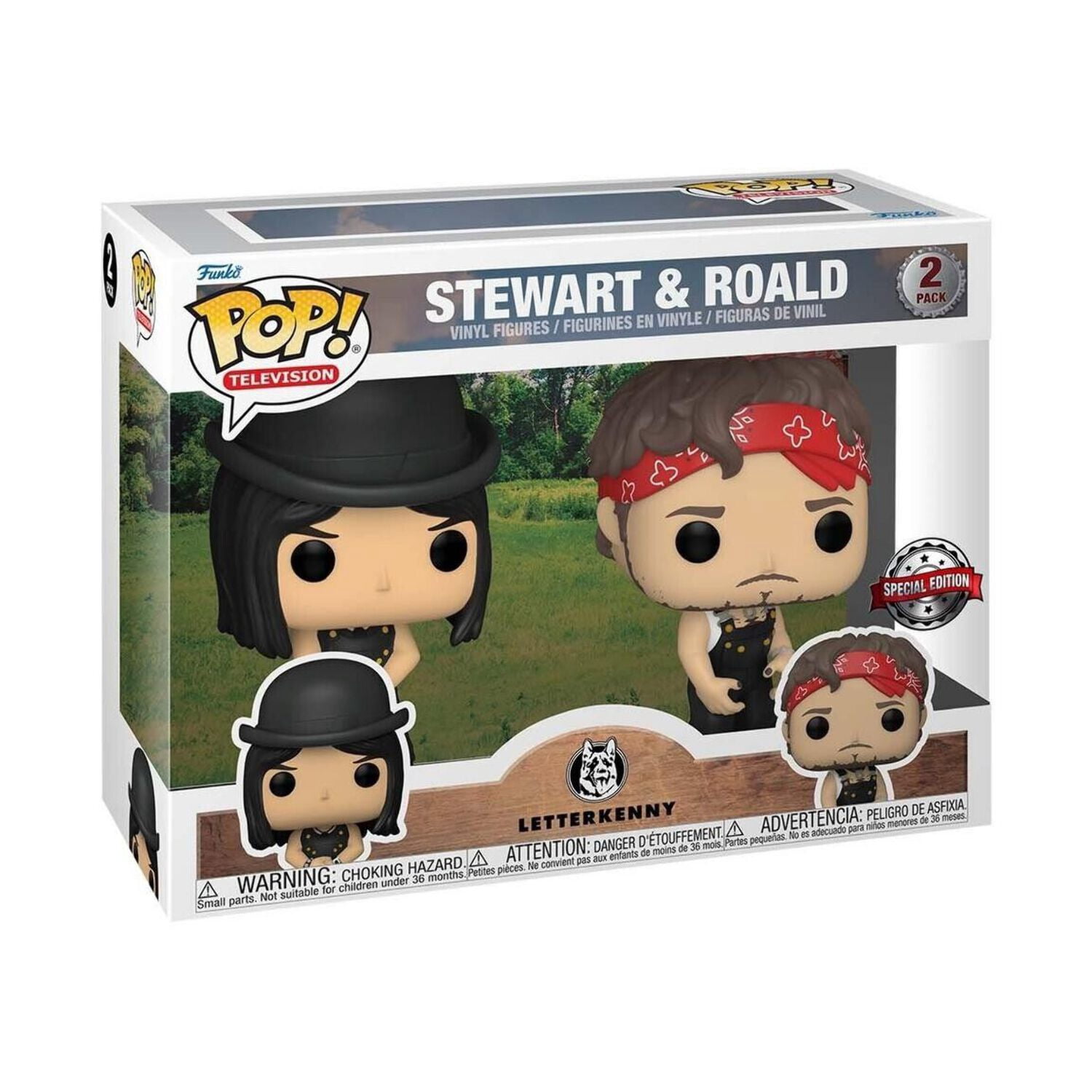 Funko Pop! Television Letterkenny Stewart  Roald 2 Pack
