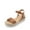 BROWN-1, variant on Women's Cross Strap Espadrille Platform Sandals 鈥?Chic Summer Style