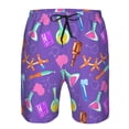 thumbnail image 3 of Balery Chemistry Tools Traje de Baño Estilo Hawaiano para Hombre, Shorts de Secado Rápido con Bolsillos-X-Large, 3 of 6