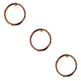 thumbnail image 3 of Vogacara Alambres artesanales Material de aluminio Hilo trenzado Buena flexibilidad Líneas de joyería Diseño exquisito para la fabricación Bronce 3piezas, 3 of 6