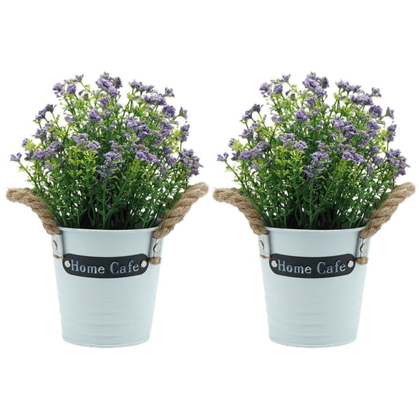 2 piezas de hoja de flores artificiales bonsai planta de hoja verde falsa planta simulada bonsai