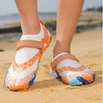 thumbnail image 2 of Women's Water Shoes Fashionable and Versatile Plus-Size Outdoor Breathable Diving Shoes Spring/Summer Style Comfortable Printed Sole Women's Black Shoes, 2 of 9