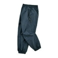 thumbnail image 2 of Children's Warm Fleece Lined Ski Pants, Snow Day Warm Fleece Ski Pants Family Outdoor Winter Ski Pants Soft Sherpa Lined Waterproof Ski Trousers Ski Trip Waterproof, Black 5-6 Years, 2 of 4